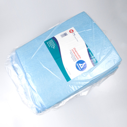 Disposable Underpads 23 x 36 (45 g), 50/Bg - Disposable Underpads, 30" x 30", w/Polymer, 105g, 50/Bg