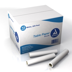 Table Paper,  18" x 125' Smooth 12/Cs