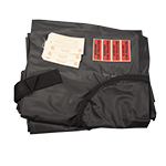 Heavy Duty Black Body Bag Adult 36" x 90", 10/Cs, Other Sizes
