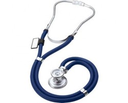 MDF® Sprague Rappaport Dual Head Stethoscope, Black - MDF® Sprague Rappaport Dual Head Stethoscope, Royal Blue