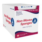 2x2 4 Ply Sterile Non-Woven Sponge-Box