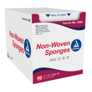 2x2 4 Ply Sterile Non-Woven Sponge-Box