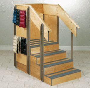 Staircase Storage Island 3 Sides