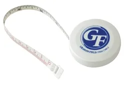 Woven Tape Measure, 2 Plastic 72 Length, EA