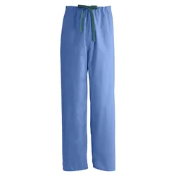 Unisex Reversible Drawstring Scrub Pant Ceil Blue 2XL