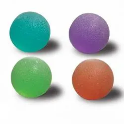 Squeeze Ball, Soft, Orange, Ea