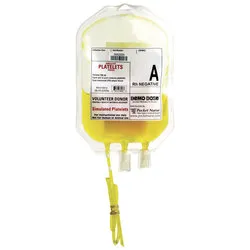 Demo DoseÂ®, Simultated Blood Platelets, A Rh Negative, EA