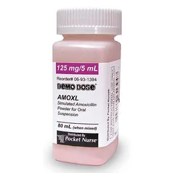 Demo DoseÂ® Amoxl for Oral Suspension 125 mg/5 ml, EA