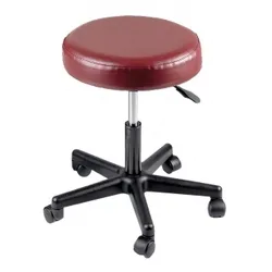 Pneumatic Stool No Back, 4 Colors---Burgundy Color