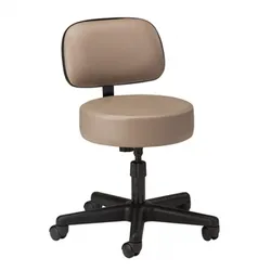 Value Series 5-Leg Spin Lift Stool w/Backrest