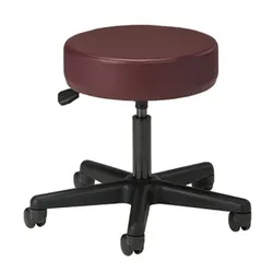 5-Leg Pneumatic Stool, Black Base