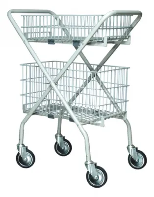 Folding Utility Hampers------7010A Hamper Gray Finish