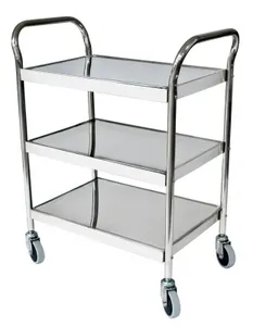 Stainless Steel Utility Cart 3-Level