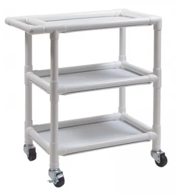 PVC 3-Shelf Utility Carts----------Small Cart