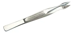 Carmalt Splinter Forcep, Stainless Steel, Straight, 4 1/4