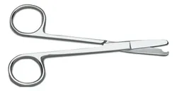 Littauer Ligature Scissors, Stainless Steel, 4 1/2 5 1/2