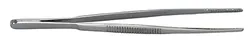 Thumb Dressing Forceps, SS, Serrated, 4 1/2 to 10, -- 4 1/2