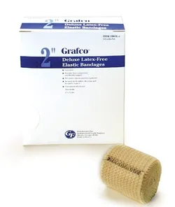 Grafco Elastic Bandage, w/Vecro Closure, 2 x 5yd, 10/Bx