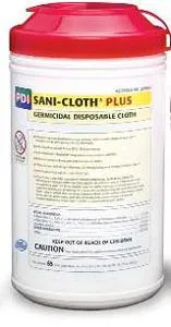 Sani-Cloth Plus Germicidal Disposable Cloth, 6 x 6 160/Cn, EA