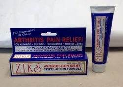 Ziks Arthritis & Pain Relief Cream 2oz